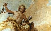 TIEPOLO, Giovanni Domenico Apollo and Diana oil painting artist